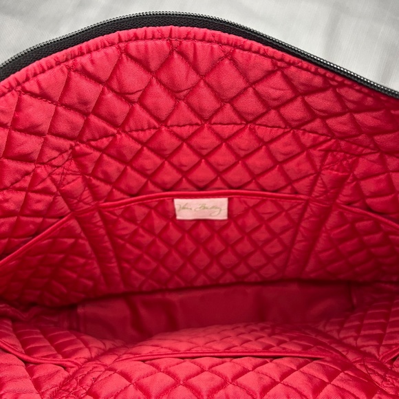 Vera Bradley tote Pink and Red Poppy pattern Small Tote - Picture 2 of 2